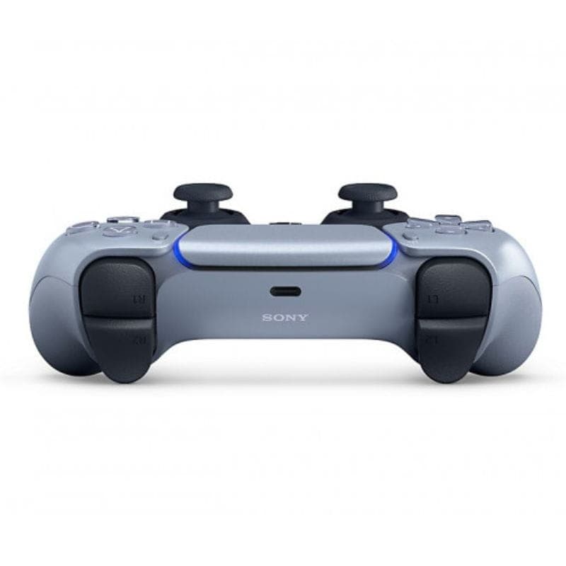 Sony DualSense Silver - Gamepad PlayStation 5 image couchée