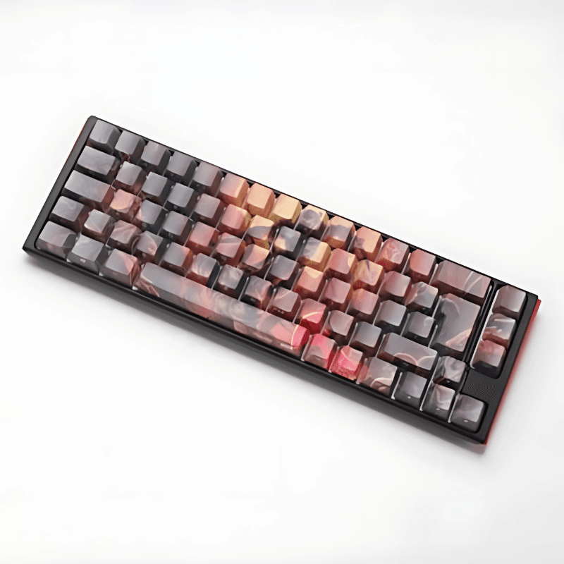 Perspectiva del Teclado Ducky ONE 3 SF RGB x Edición Doom Limitada