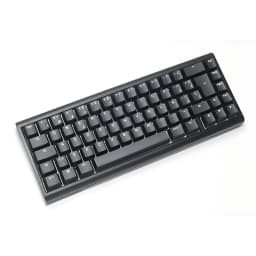 Perspectiva do Teclado Ducky Tinker65 RGB MX-Brown com Switches Azuis