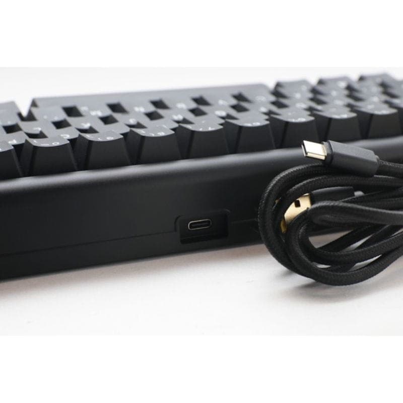 Teclado Ducky Tinker65 RGB MX-Brown com Switches Azuis com conexão USB-C