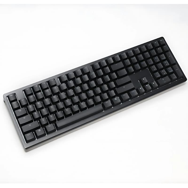 Perspectiva del Teclado Ducky Zero 6108 MX2A-Brown Negro