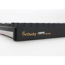 Detalhe do Teclado Ducky Zero 6108 MX2A-Brown Vermelho