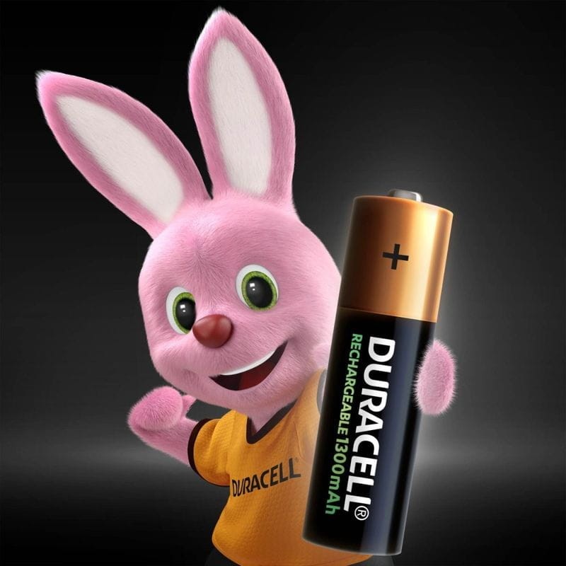 Duracell AA 1300 mAh x4 Noir - Piles rechargeables - Ítem2