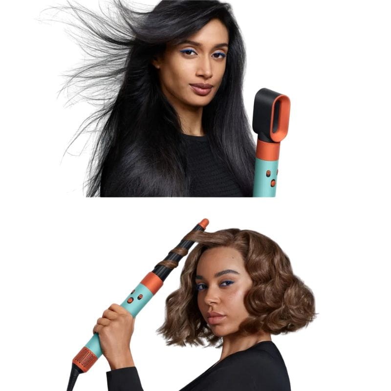 Dyson Airwrap multi-styler 1300W Noir, Bleu, Vert, Orange - Outil de coiffage - Ítem1