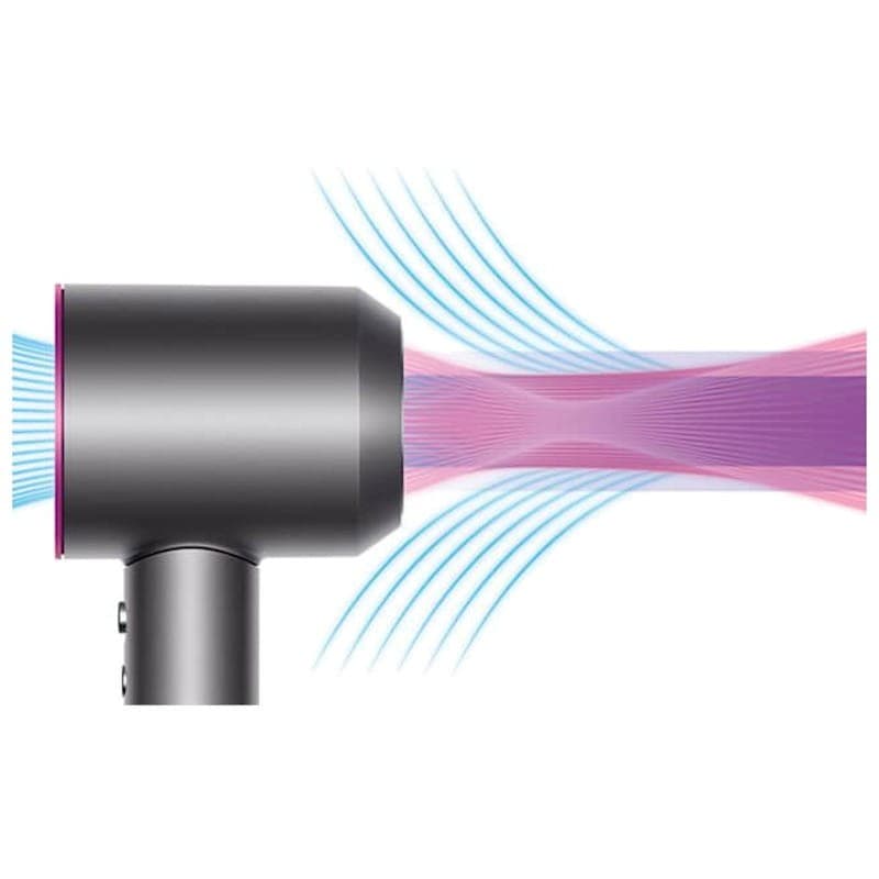 Secador de cabelo Dyson Supersonic Iron Fuchsia/Grey Air Jet