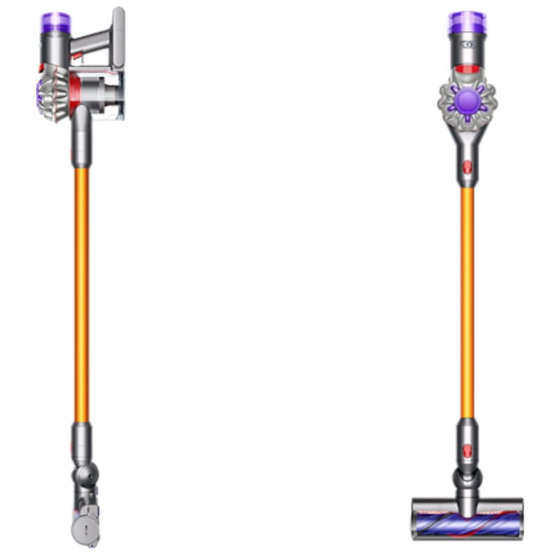 Dyson V8 Absolute Argent et Jaune - Aspirateur sans fil/sans sac - Ítem1