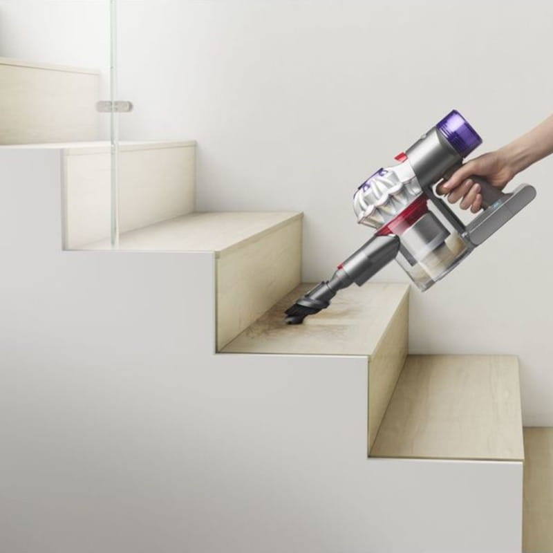 Dyson V8 Origin Aspirateur à main sans fil et sans sac avec brosse  électrique à entraînement direct, brosse combinée pour accessoires,  batterie nickel-cobalt, support mural et station de charge : :  Cuisine