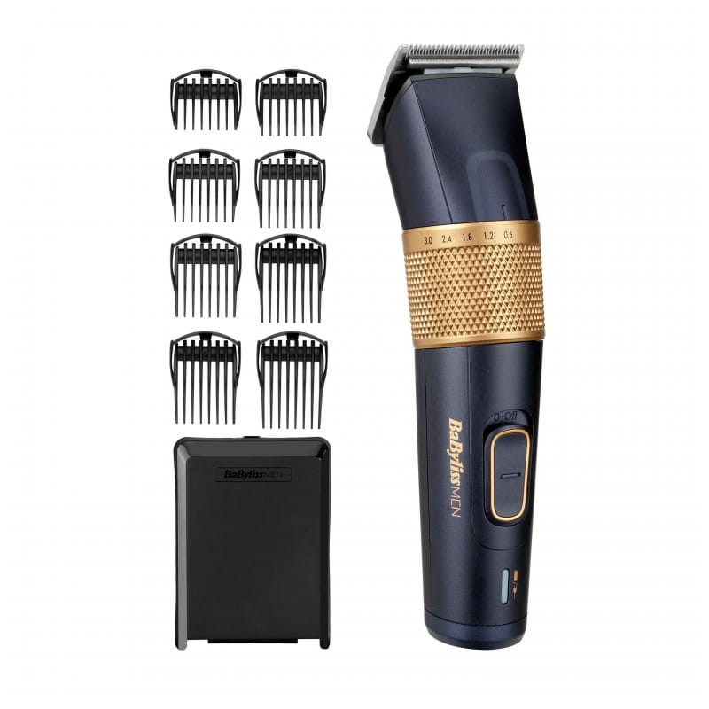 BaByliss Lithium Power E986E Carbone titane Bleu / Or - Tondeuse à cheveux sans fil - Ítem4