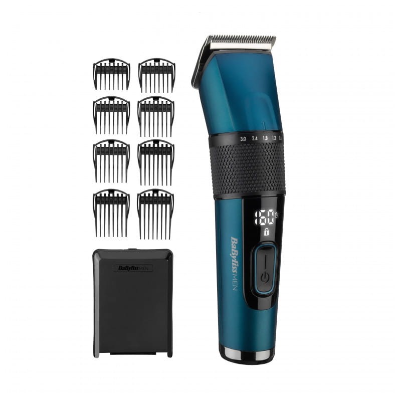 BaByliss Japanese Steel Digital E990E Bleu métallique - Tondeuse à cheveux sans fil - Ítem3