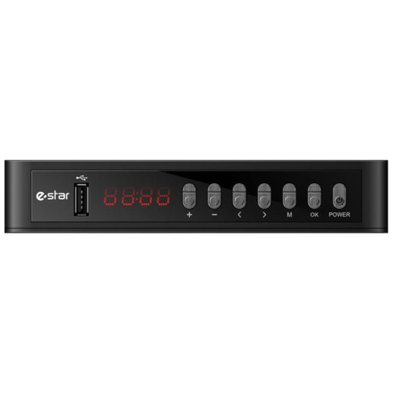 E-STAR T2-618 UHD DVB-T2 Preto - Receptor TDT - Item