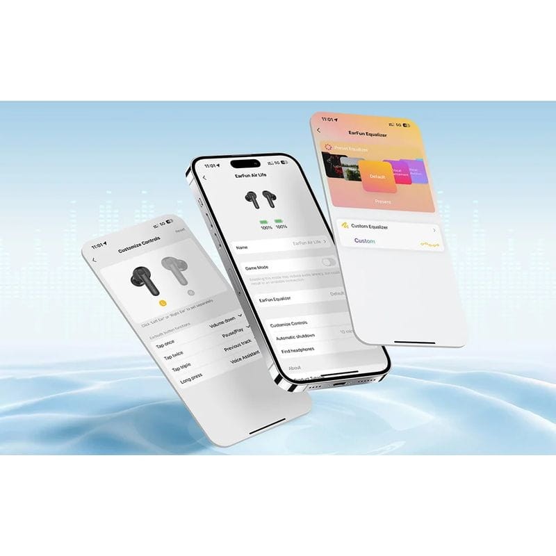EarFun Air Life TWS Púrpura - Auriculares Bluetooth - Ítem4