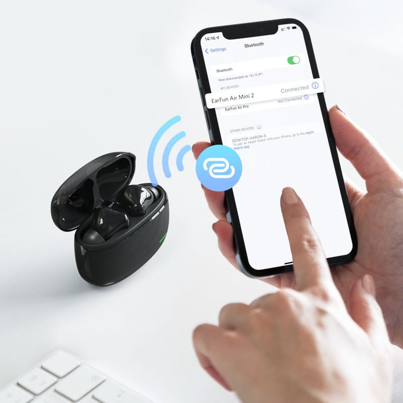 EarFun Air Mini 2 Negro - Auriculares Bluetooth - Ítem4
