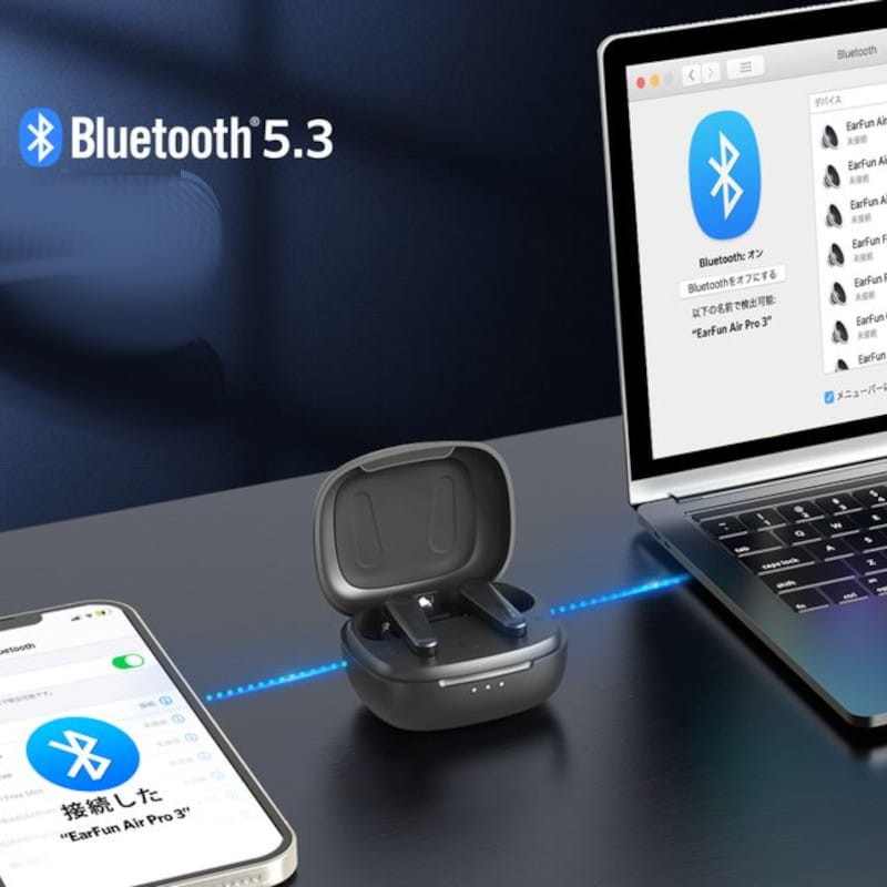Earfun Air Pro 3 ANC Preto - Fones de Ouvido Bluetooth - Item6