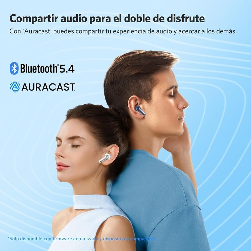 Earfun Air Pro 4 ANC QuietSmart 3.0 Azul - Auriculares Bluetooth - Ítem5