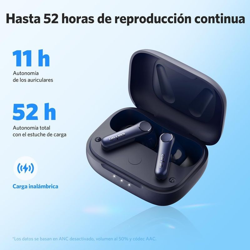 Earfun Air Pro 4 ANC QuietSmart 3.0 Azul - Auriculares Bluetooth - Ítem6