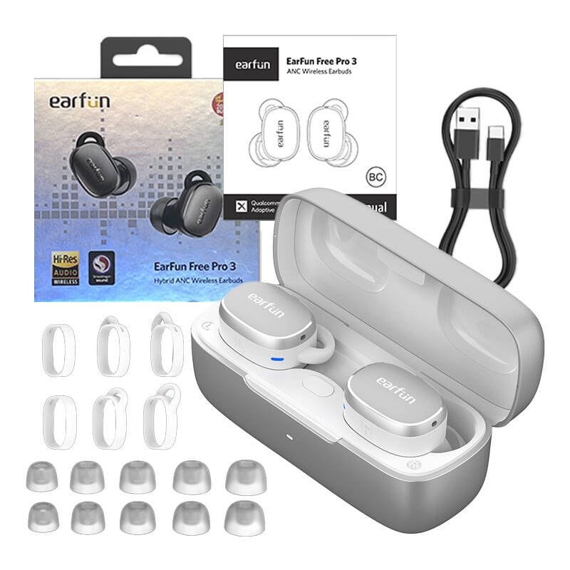 Earfun Free Pro 3 Blanco - Auriculares Bluetooth - Ítem10