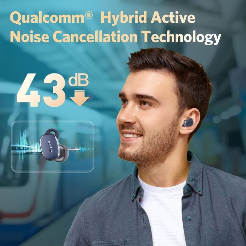 Earfun Free Pro 3 Bleu - Ecouteurs Bluetooth - Ítem4