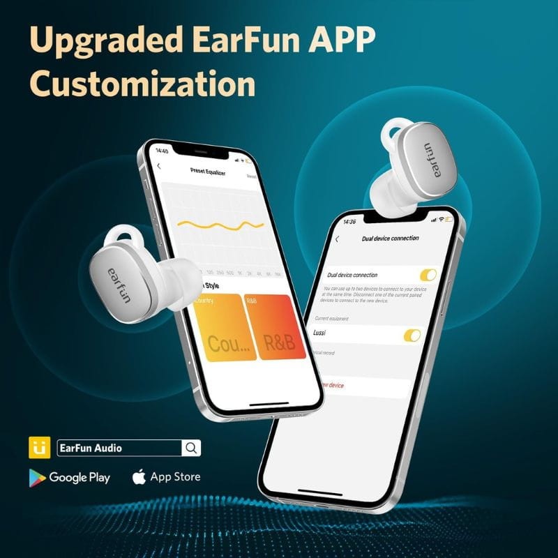 Earfun Free Pro 3 Blanco - Auriculares Bluetooth - Ítem8