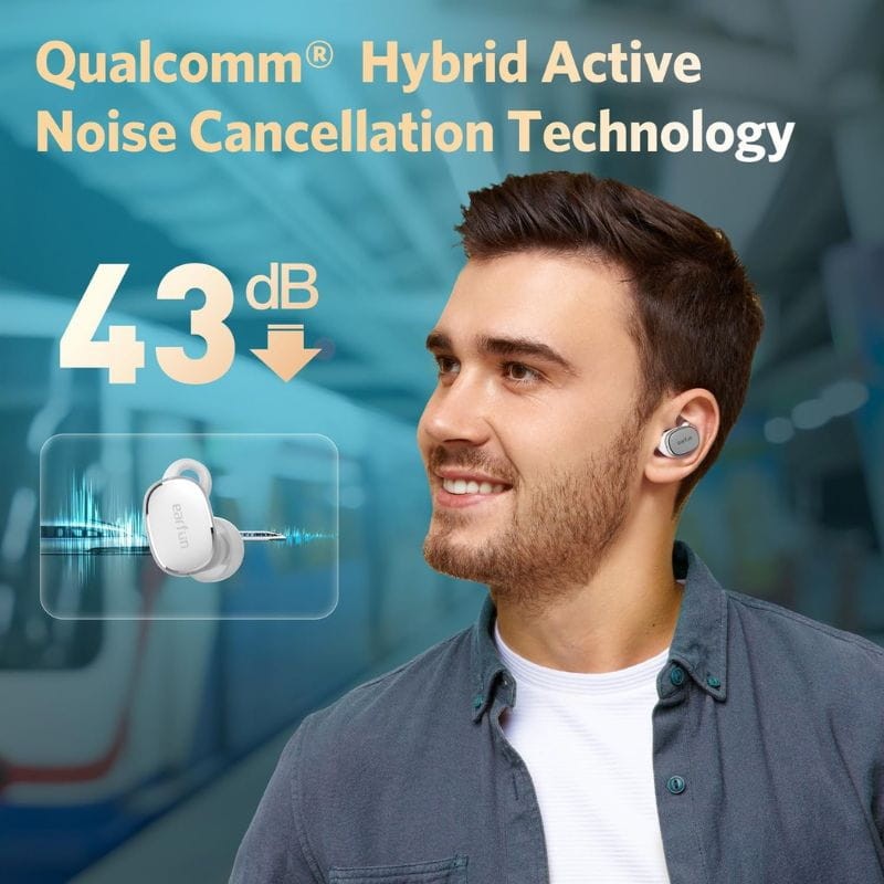 Earfun Free Pro 3 Blanco - Auriculares Bluetooth - Ítem4