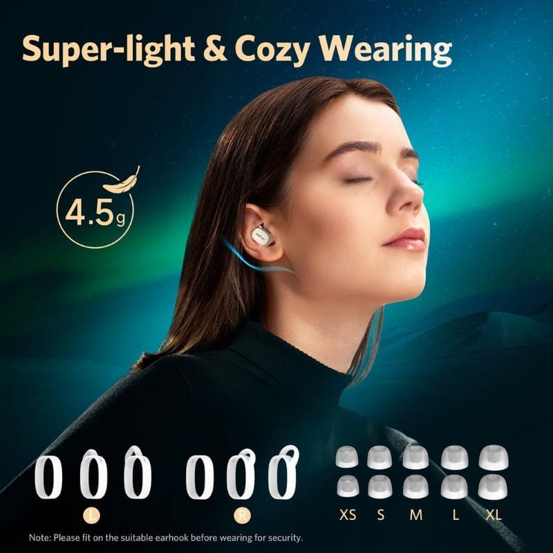 Earfun Free Pro 3 Blanco - Auriculares Bluetooth - Ítem5
