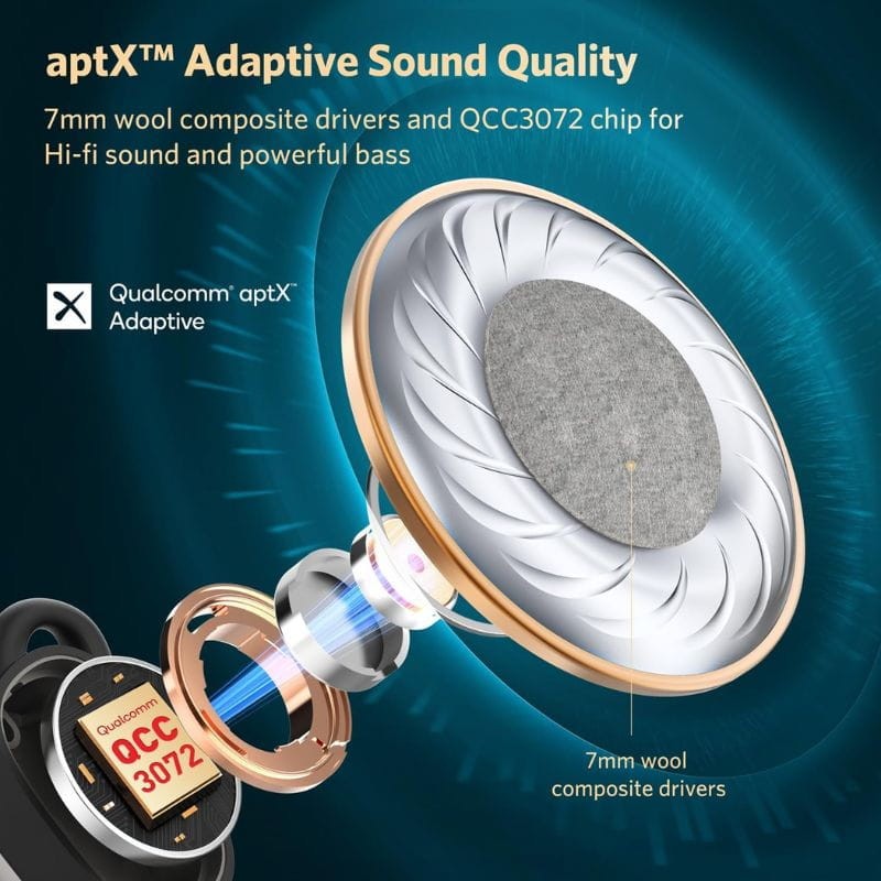 Earfun Free Pro 3 Preto - Auriculares Bluetooth - Item3