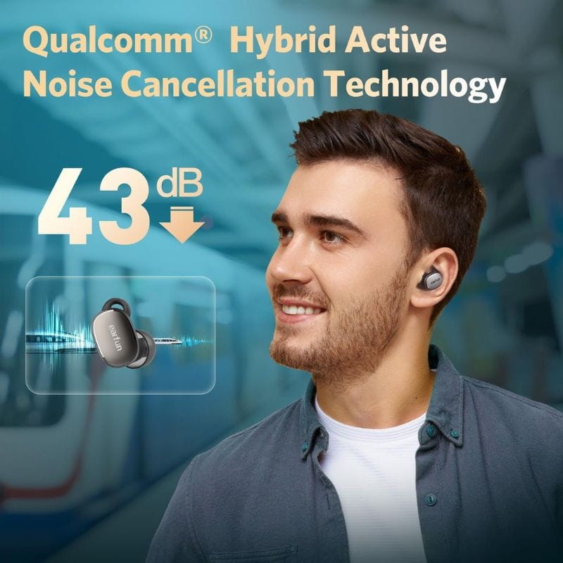 Earfun Free Pro 3 Preto - Auriculares Bluetooth - Item4