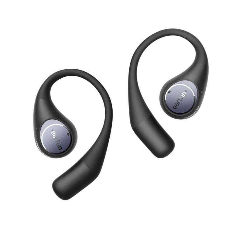 Frente de Earfun OpenJump TWS Preto - Auriculares Bluetooth