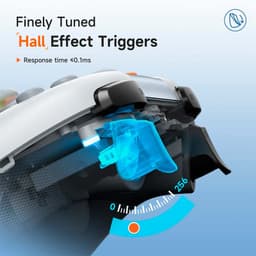 EasySMX X05 Blanc - gâchettes avec capteur Hall