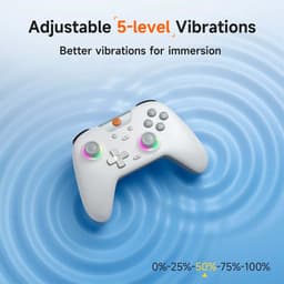 EasySMX X05 Blanc - 5 niveaux de vibration