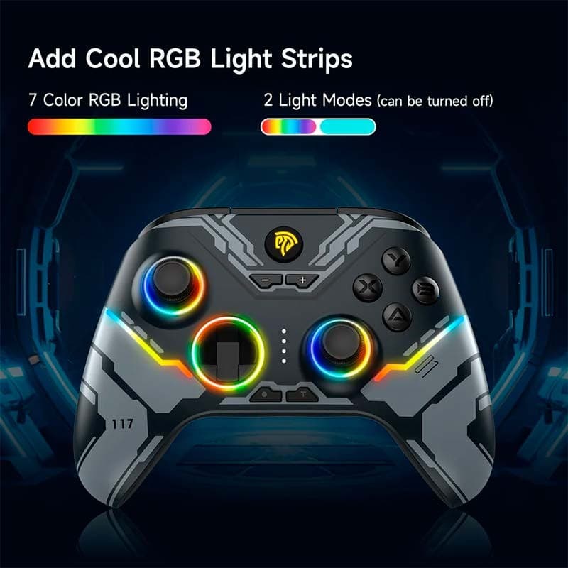 EasySMX X15 - effets de lumière RGB