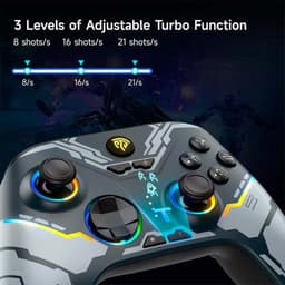 EasySMX X15 - fonction Turbo ajustable