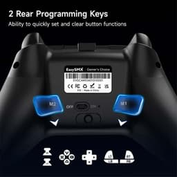 EasySMX X15 - boutons programmables