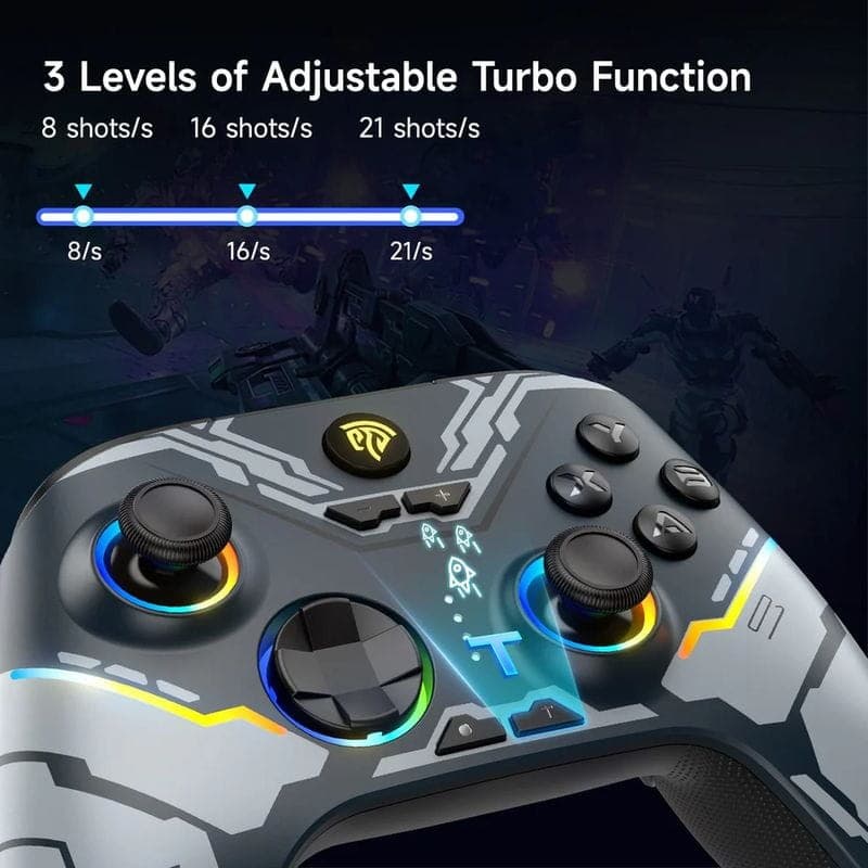 Vibración de EasySMX X15 Wukong - Gamepad para PC, Nintendo Switch y Smartphone (Android e iOS)