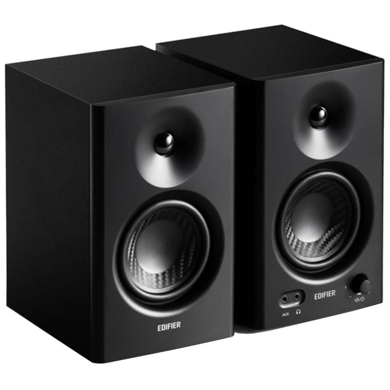 Edifier MR4 21W Preto - Colunas ativas para monitor de estúdio Vista superior