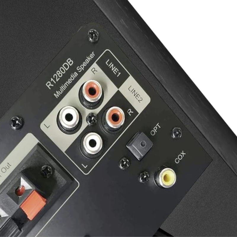 Conexões de Edifier R1280DB 42 W Bluetooth Preto - Coluna Bluetooth