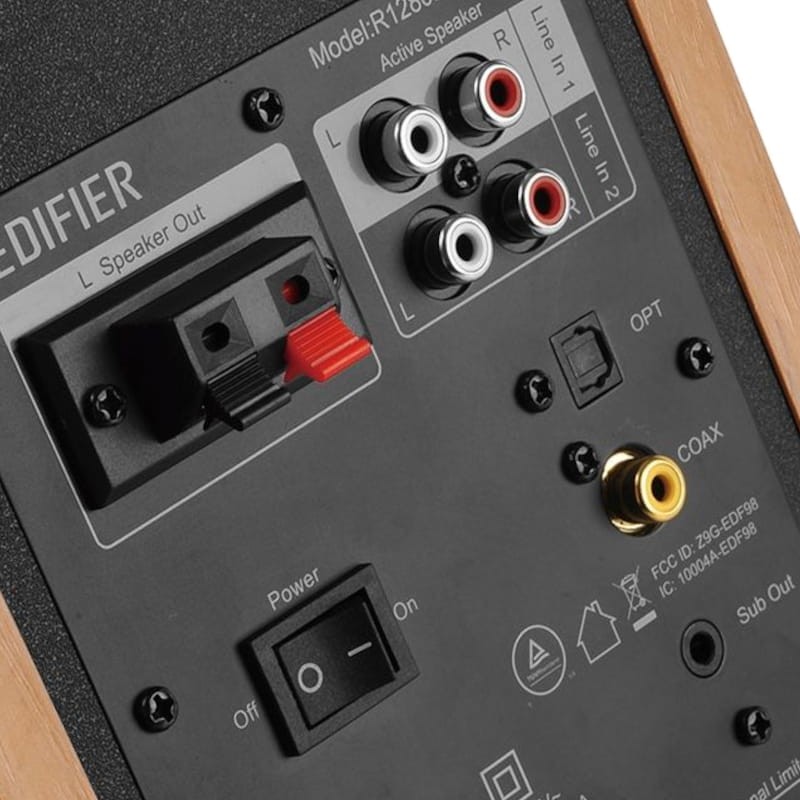Edifier R1280DBs 42W Bluetooth Negro, Madera - Sistema de altavoces activos - Ítem4