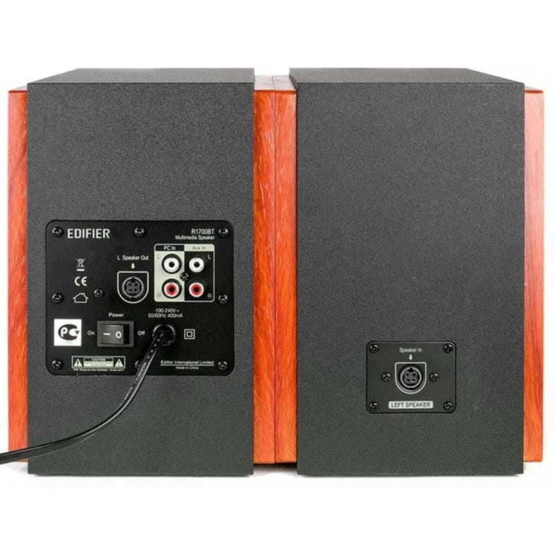 Edifier R1700BT 66W Sem fios Castanho - Colunas Bluetooth - Item1
