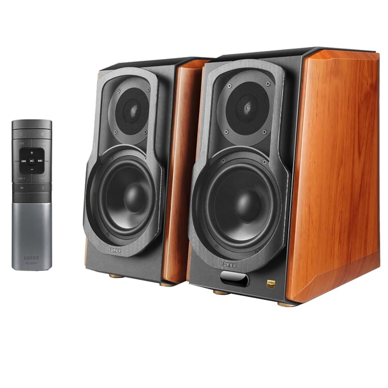 Edifier S1000W 120W WiFi/Bluetooth Preto, Madeira - Sistema de colunas ativas - Item
