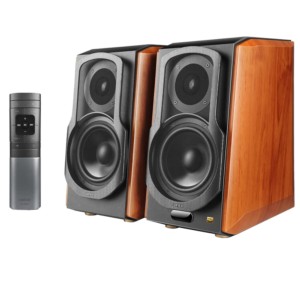 Edifier S1000W 120W WiFi/Bluetooth Negro, Madera - Sistema de altavoces activos