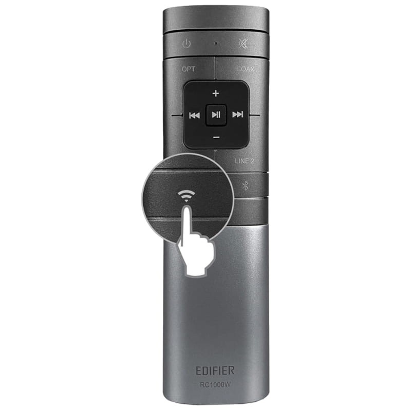 Edifier S1000W 120W WiFi/Bluetooth Preto, Madeira - Sistema de colunas ativas - Item5