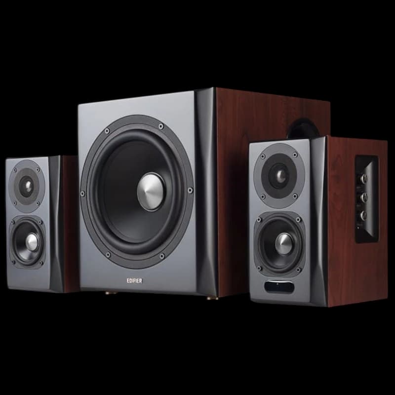 Edifier S350DB 150 W 2.1 Bluetooth Noir - Haut-parleurs actifs avec subwoofer