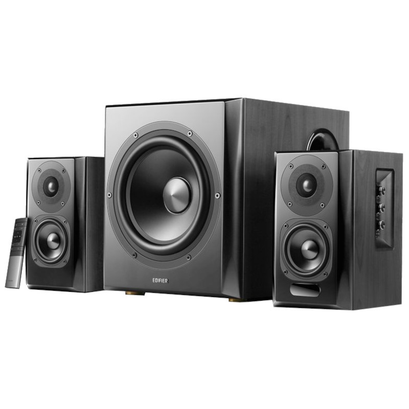 Edifier S351DB 150 W 2.1 Bluetooth Preto - Colunas de Som Bluetooth - Item