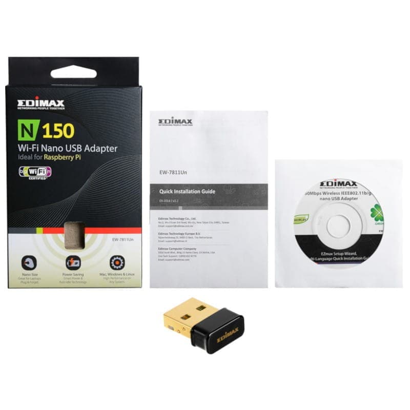 Edimax EW-7811UN Adaptador USB WiFi - Contenido