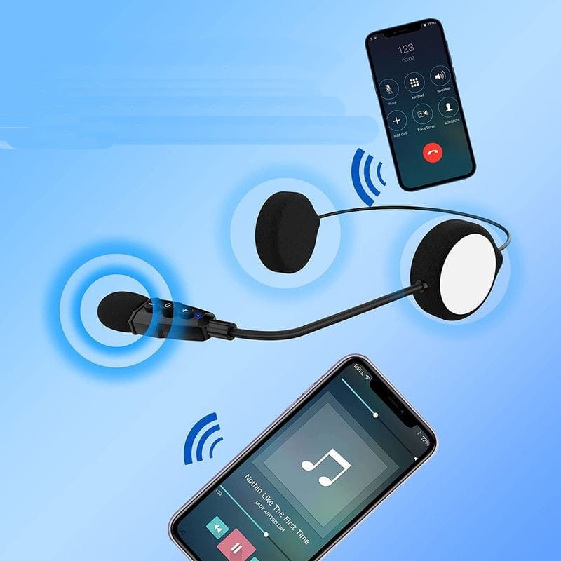 EJEAS E1+ Fones de Ouvido Bluetooth 5.1 para Moto Preto - Item4