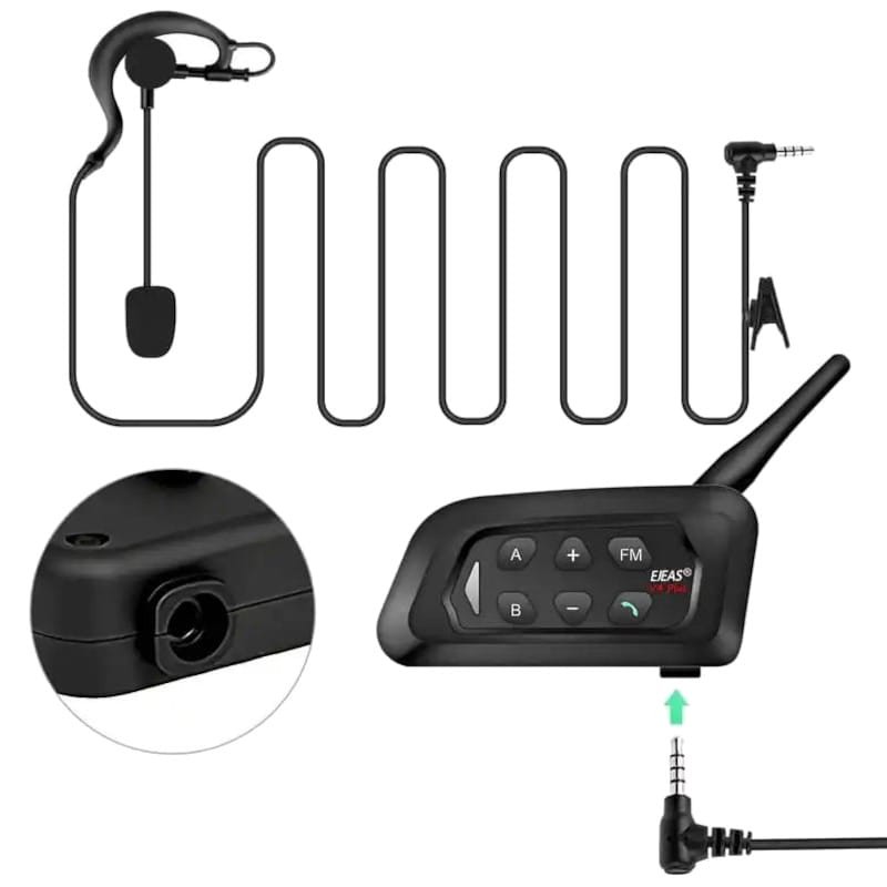 Intercomunicador para árbitros EJEAS V4C Inalámbricos Bluetooth - Ítem1