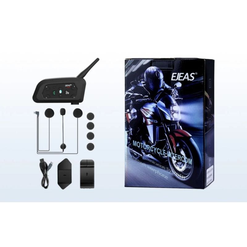 EJEAS V6 Pro+ Full Duplex para 6 conductores – Intercomunicador para Moto - Ítem5