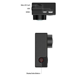 V88S 4K WiFi Control Remoto - Cámara Deportiva - Color negro - Ítem3