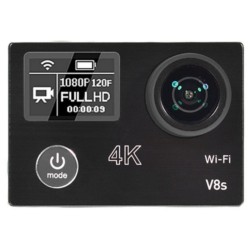 V88S 4K WiFi Control Remoto - Cámara Deportiva - Color negro - Ítem5
