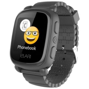 Elari KidPhone 2 GPS Localizador Preto - Smartwatch para Crianças