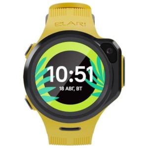 Elari Kidphone 4GR GPS Amarelo - Relógio inteligente para crianças